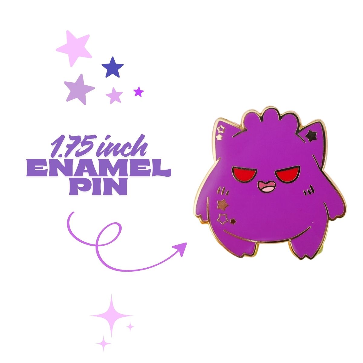 Gengar Enamel Pin