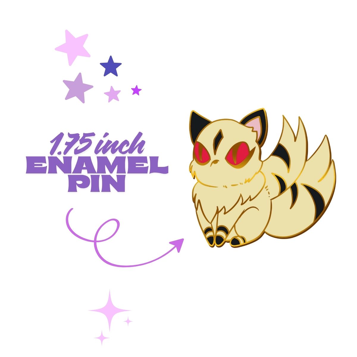 Kirara Enamel Pin