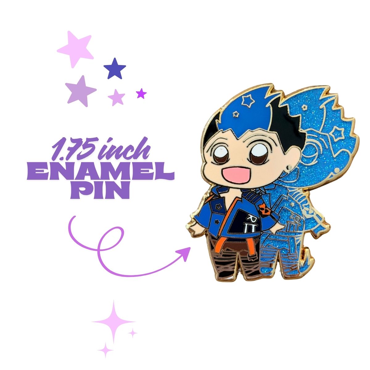 Yoru Agent Enamel Pin