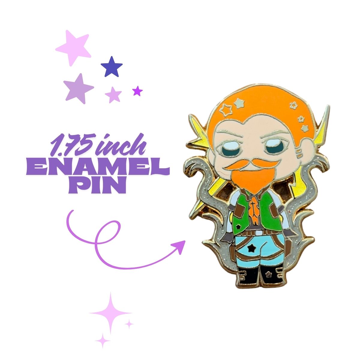 Breech Agent Enamel Pin