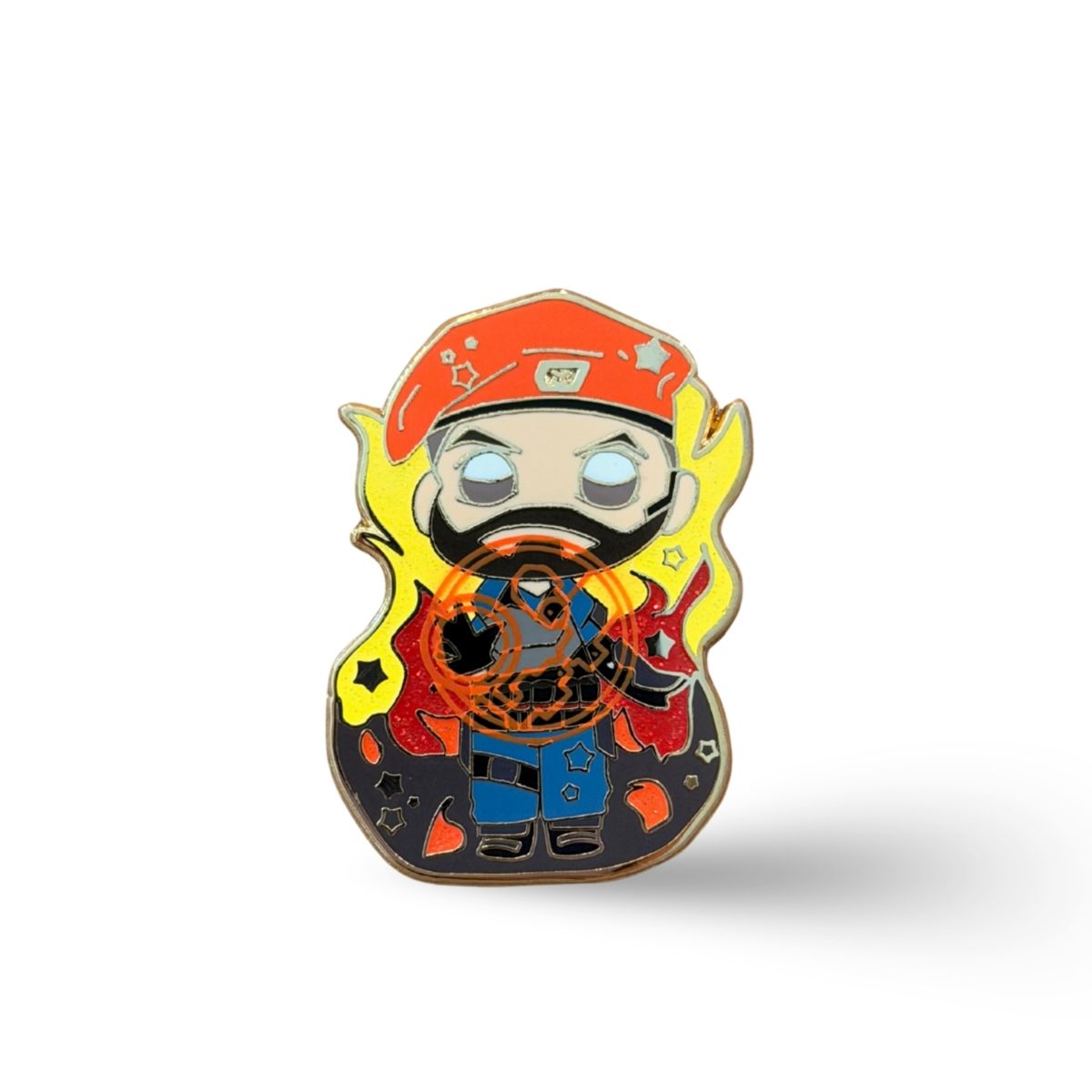 Brimstone Agent Enamel Pin