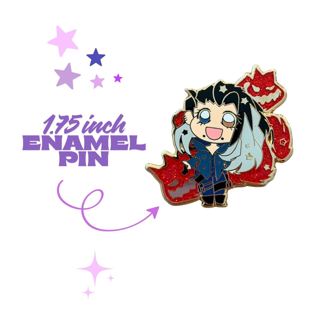 Fade Agent Enamel Pin