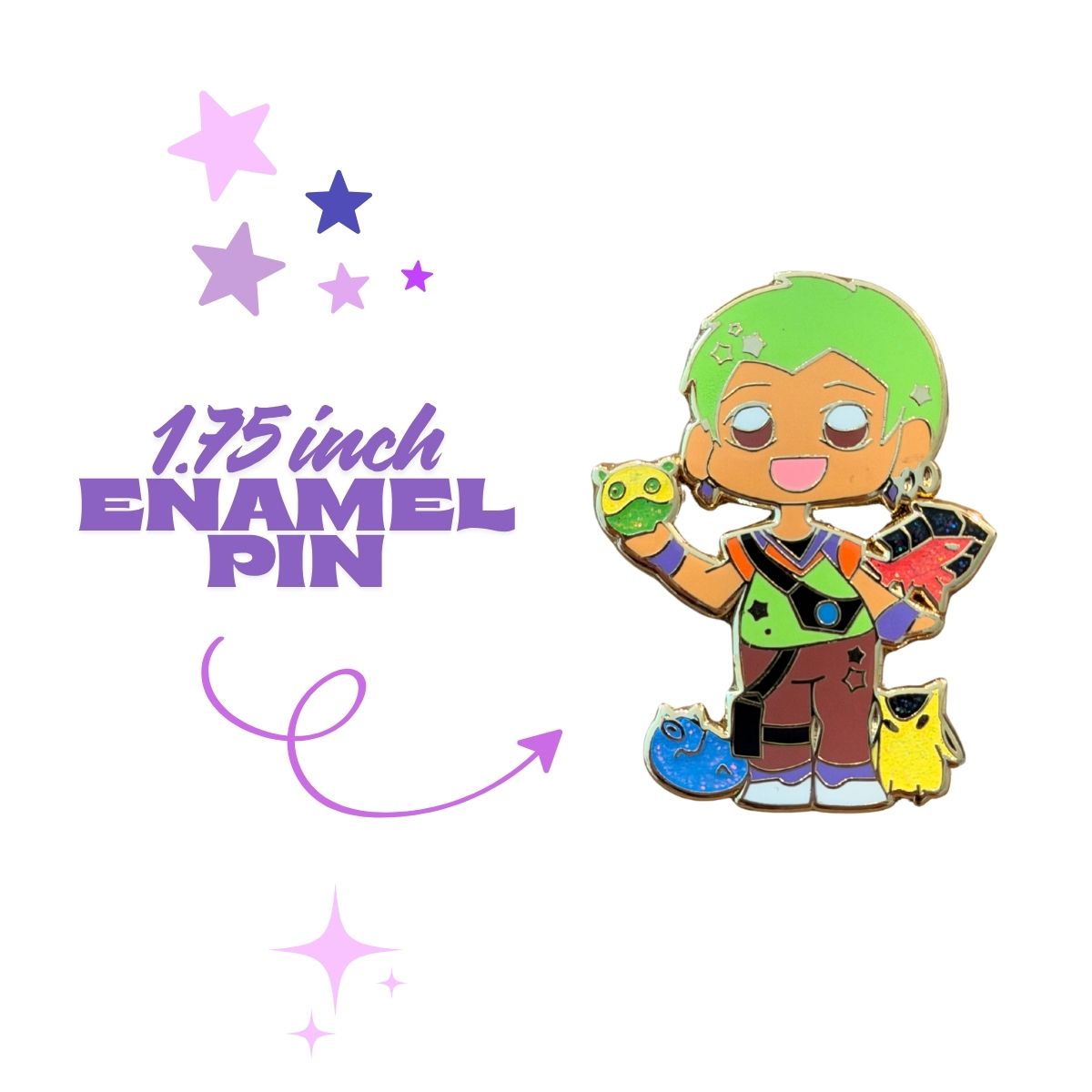 Gekko Agent Enamel Pin