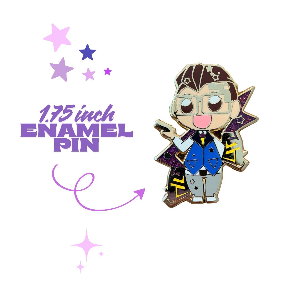 Chamber Agent Enamel Pin