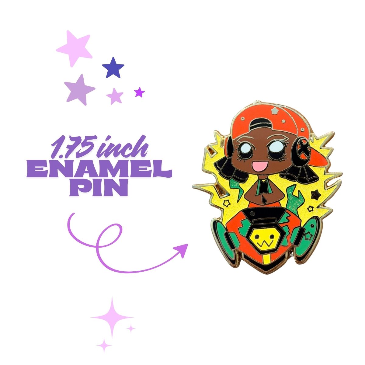 Raze Agent Enamel Pin
