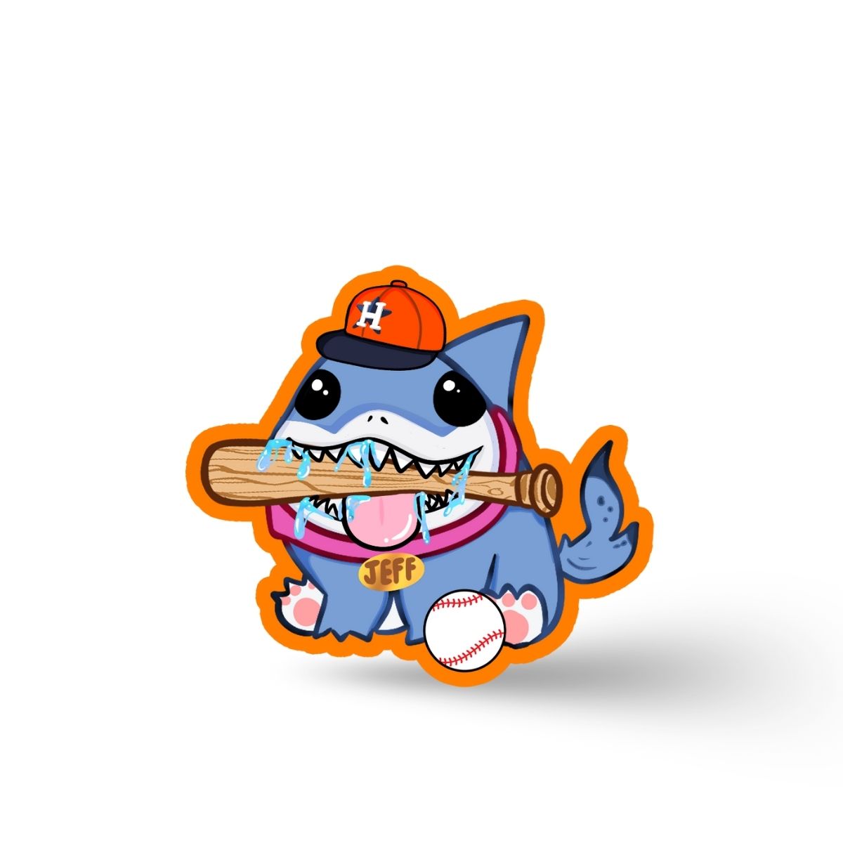 Jeff Astros Sticker