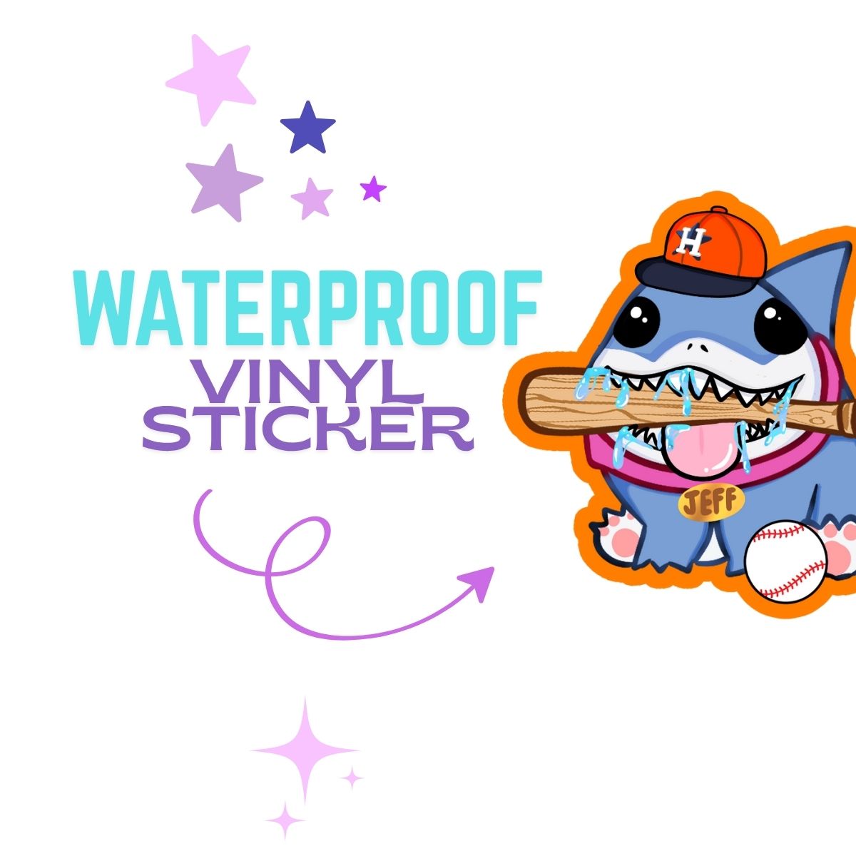 Jeff Astros Sticker