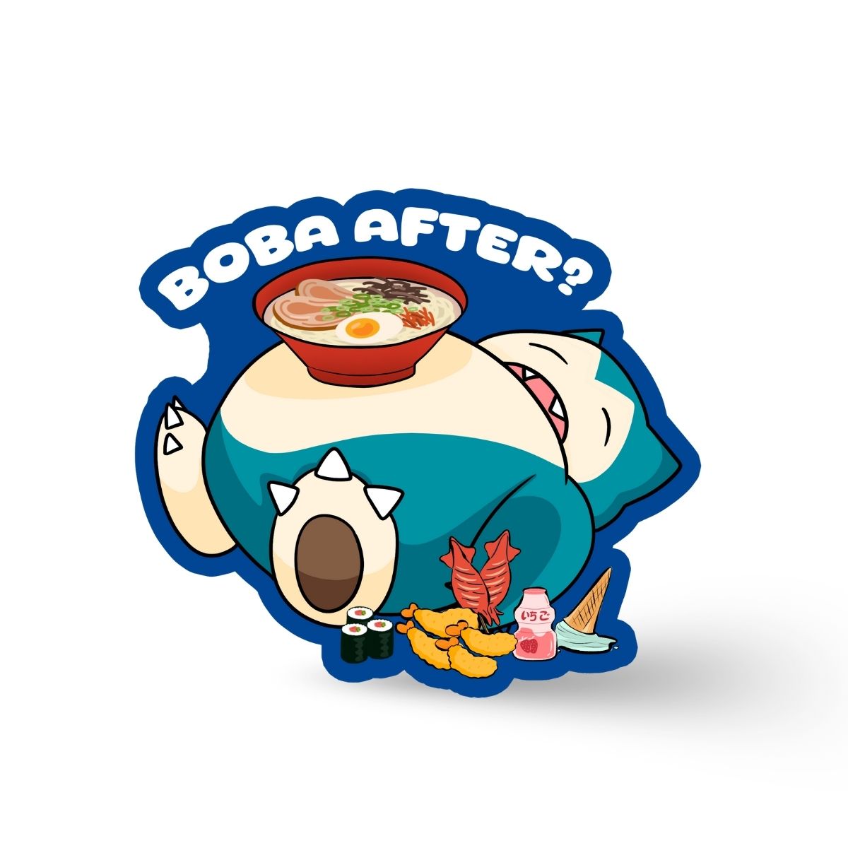 Boba After? Vinyl Sticker