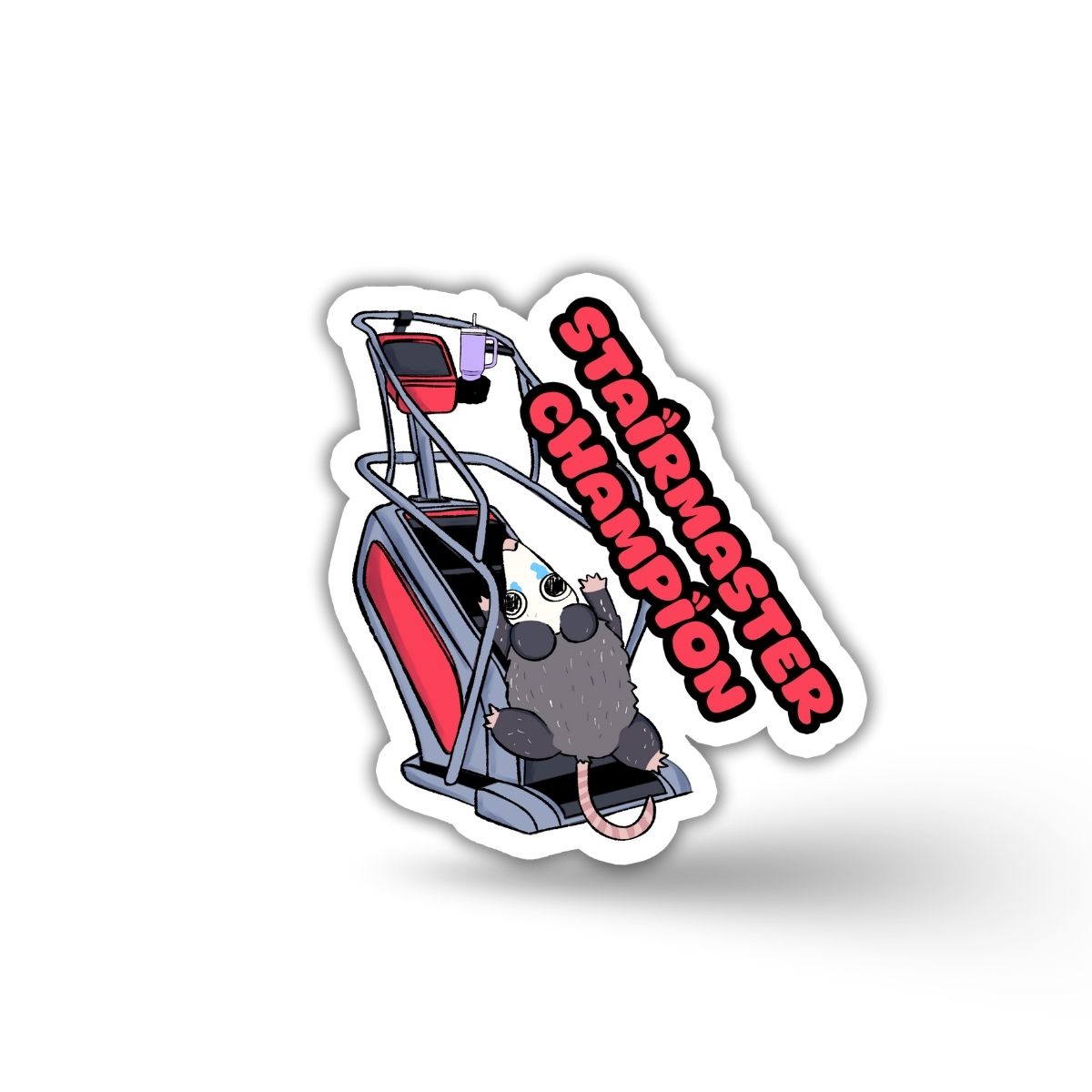 Stairmaster Champion Vinyl Sticker