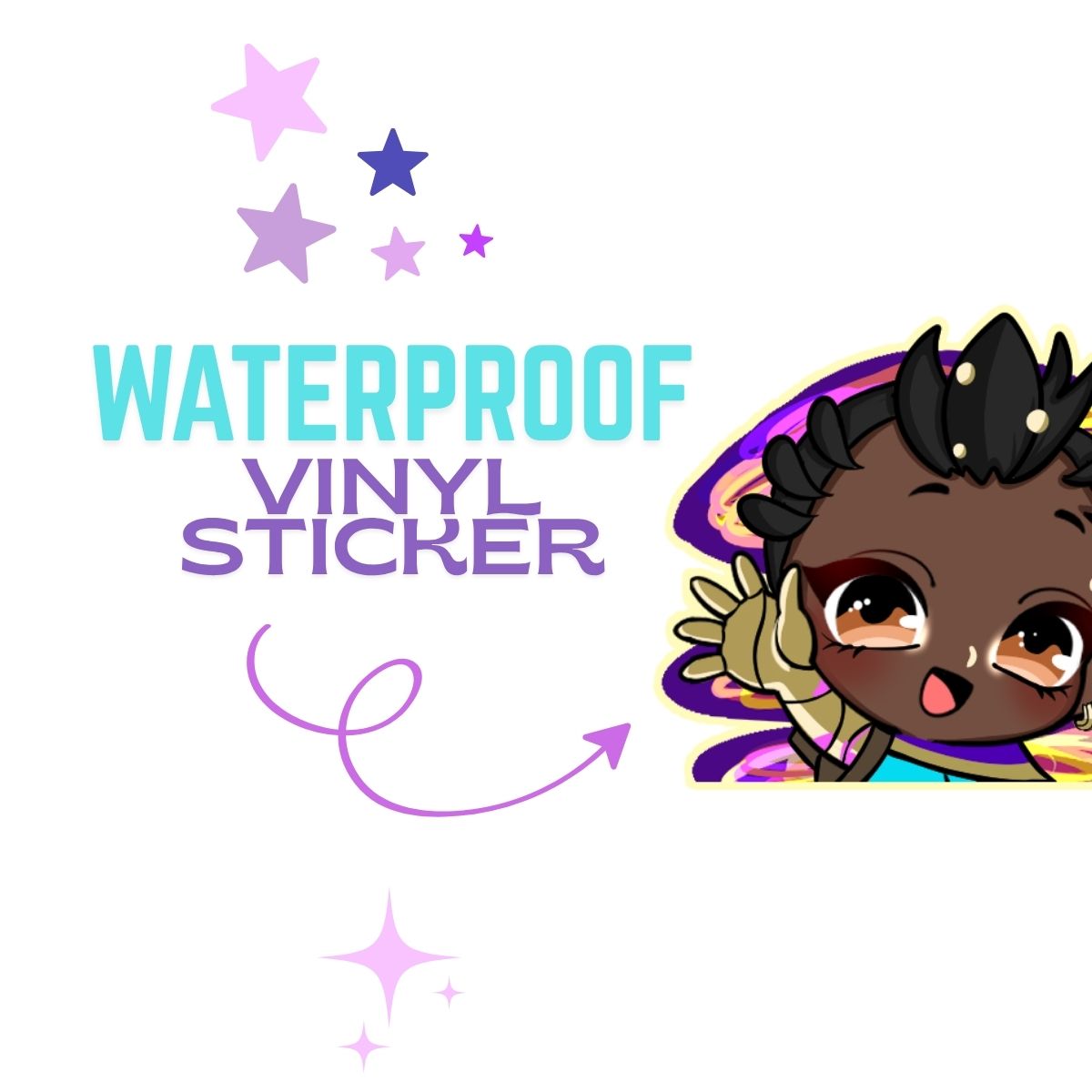 Astra Chamber Vinyl Sticker | Valorant