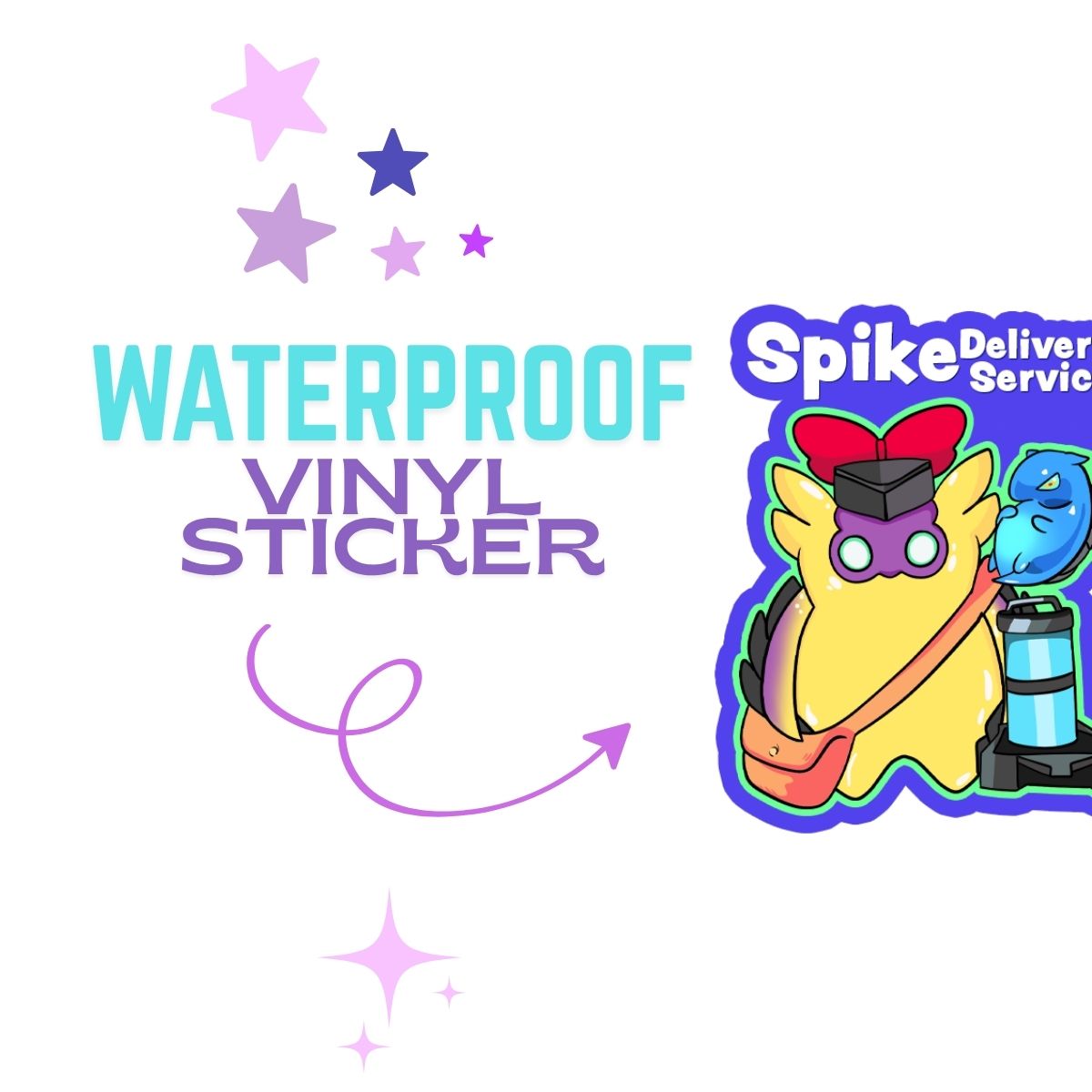 Wingman Spike Delivery Service Vinyl Sticker | Valorant