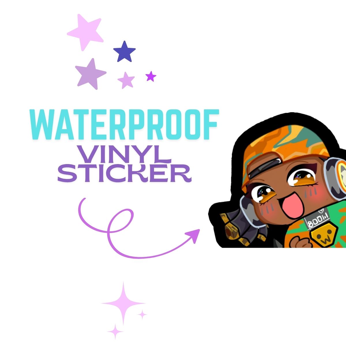 Raze Vinyl Sticker | Valorant