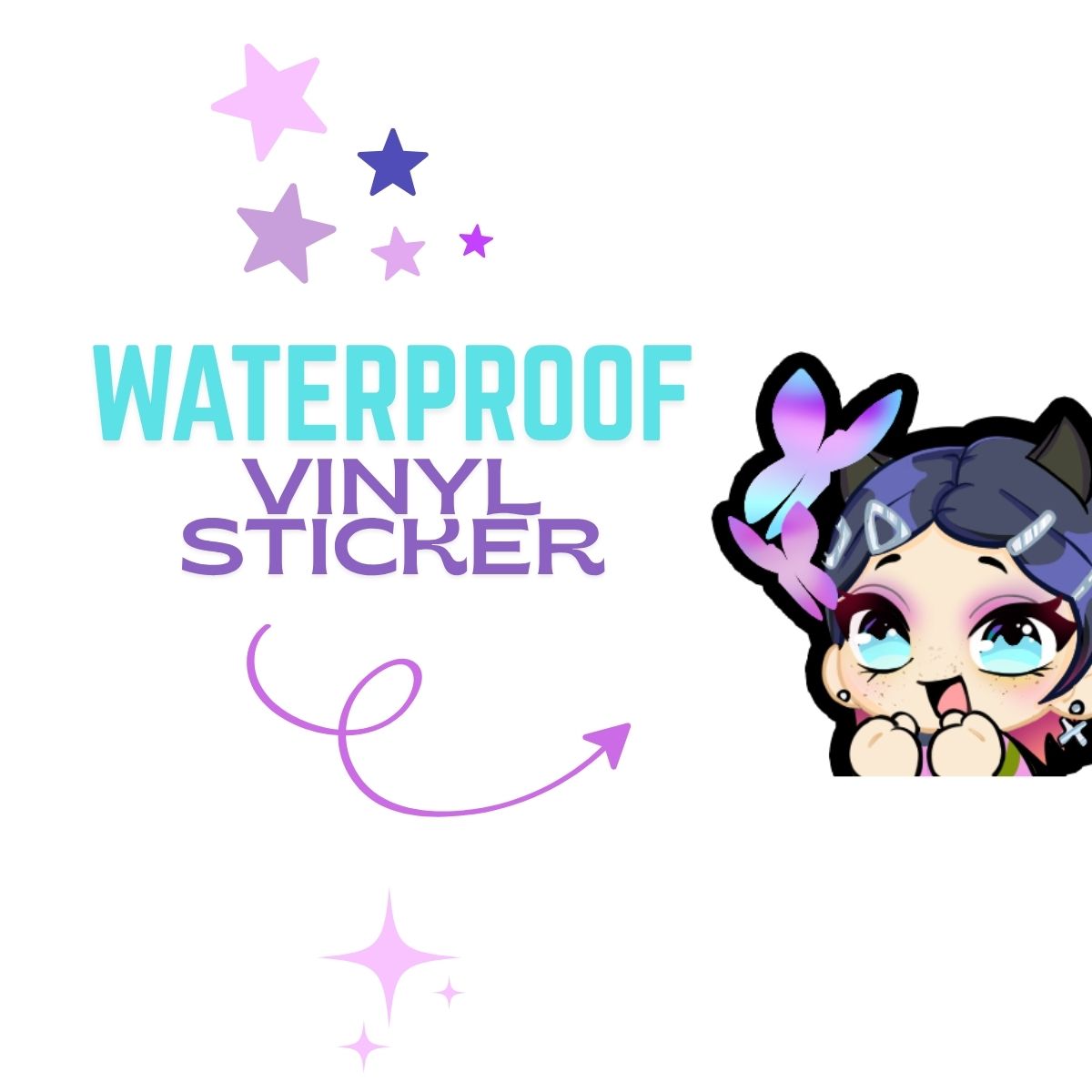 Clove Vinyl Sticker | Valorant