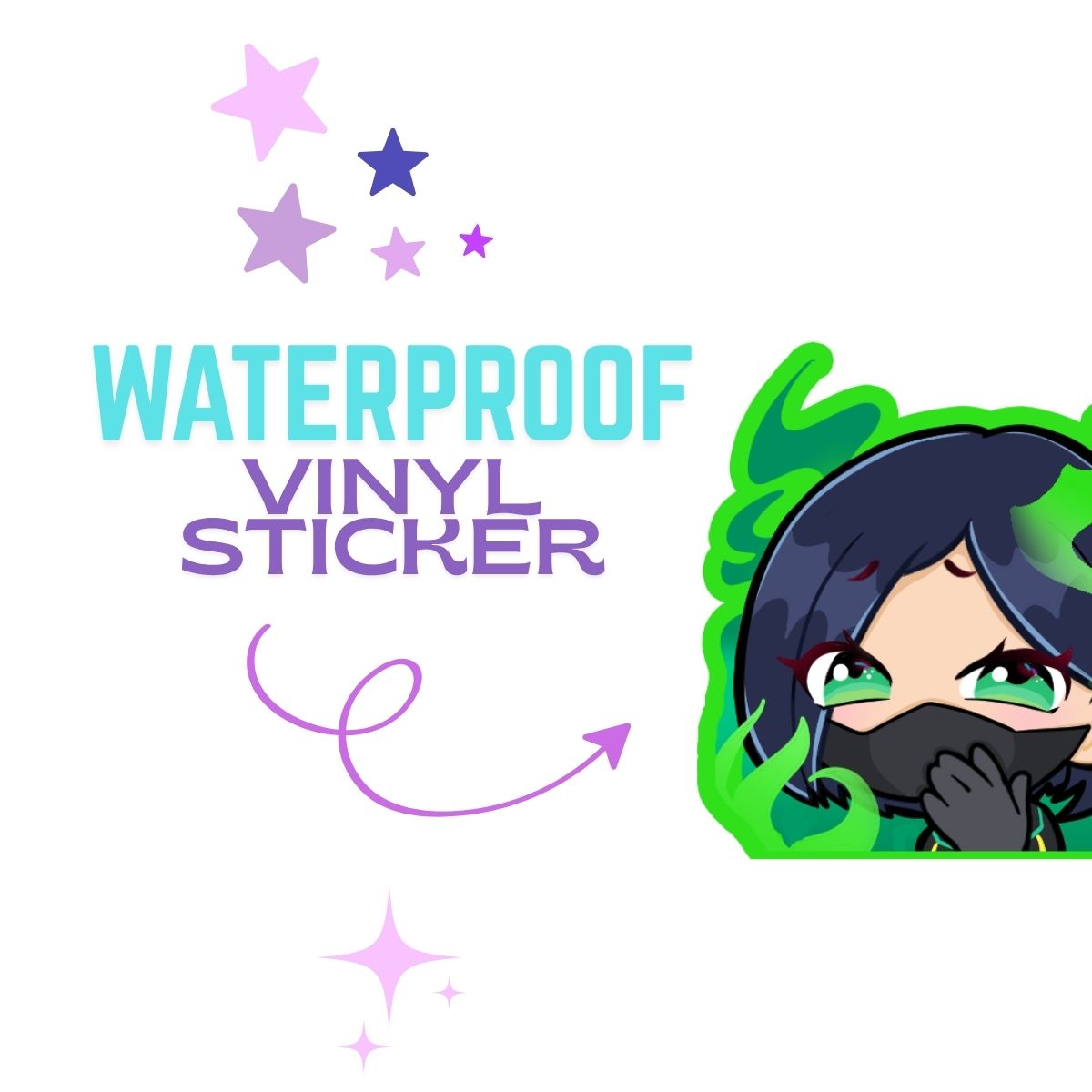Viper Vinyl Sticker | Valorant