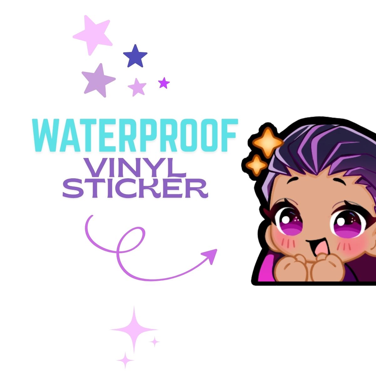 Reyna Vinyl Sticker | Valorant