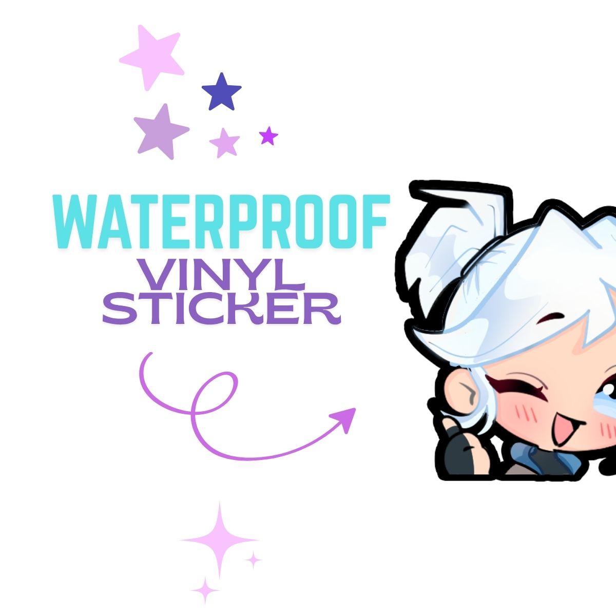 Jett Vinyl Sticker | Valorant
