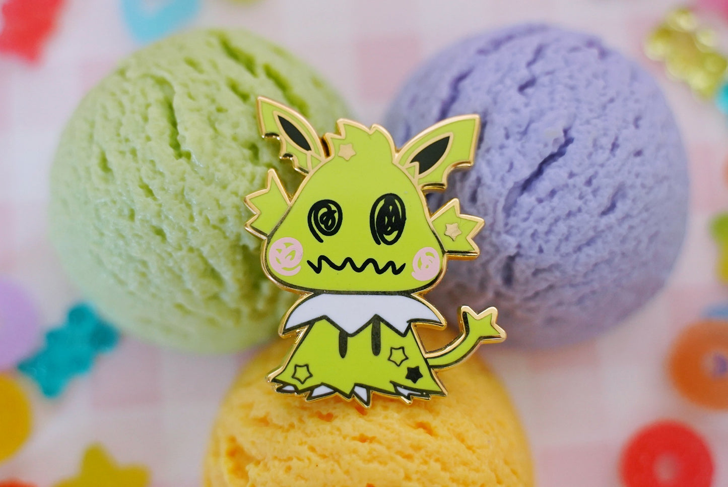 #778 Shiny Jolteon Enamel Pin