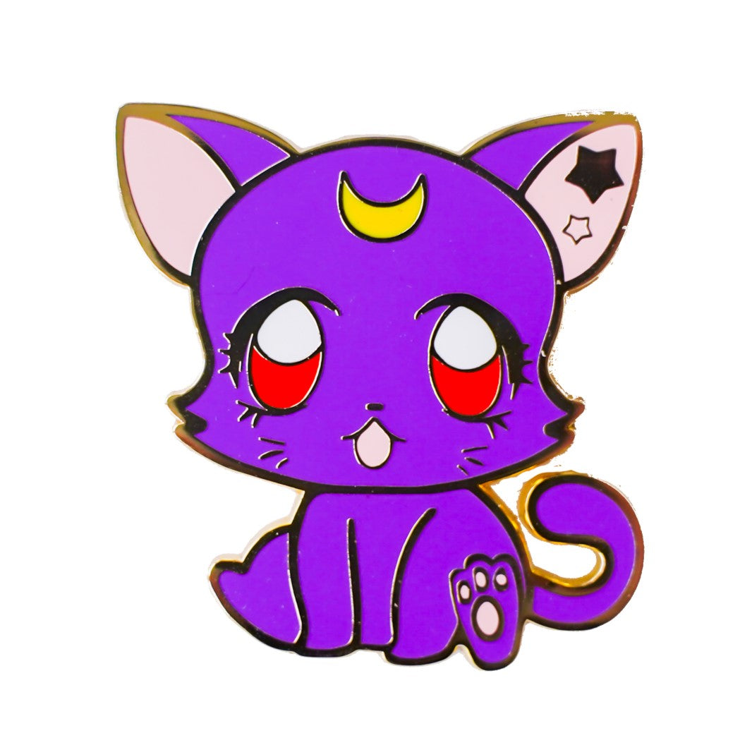 Luna Enamel Pin