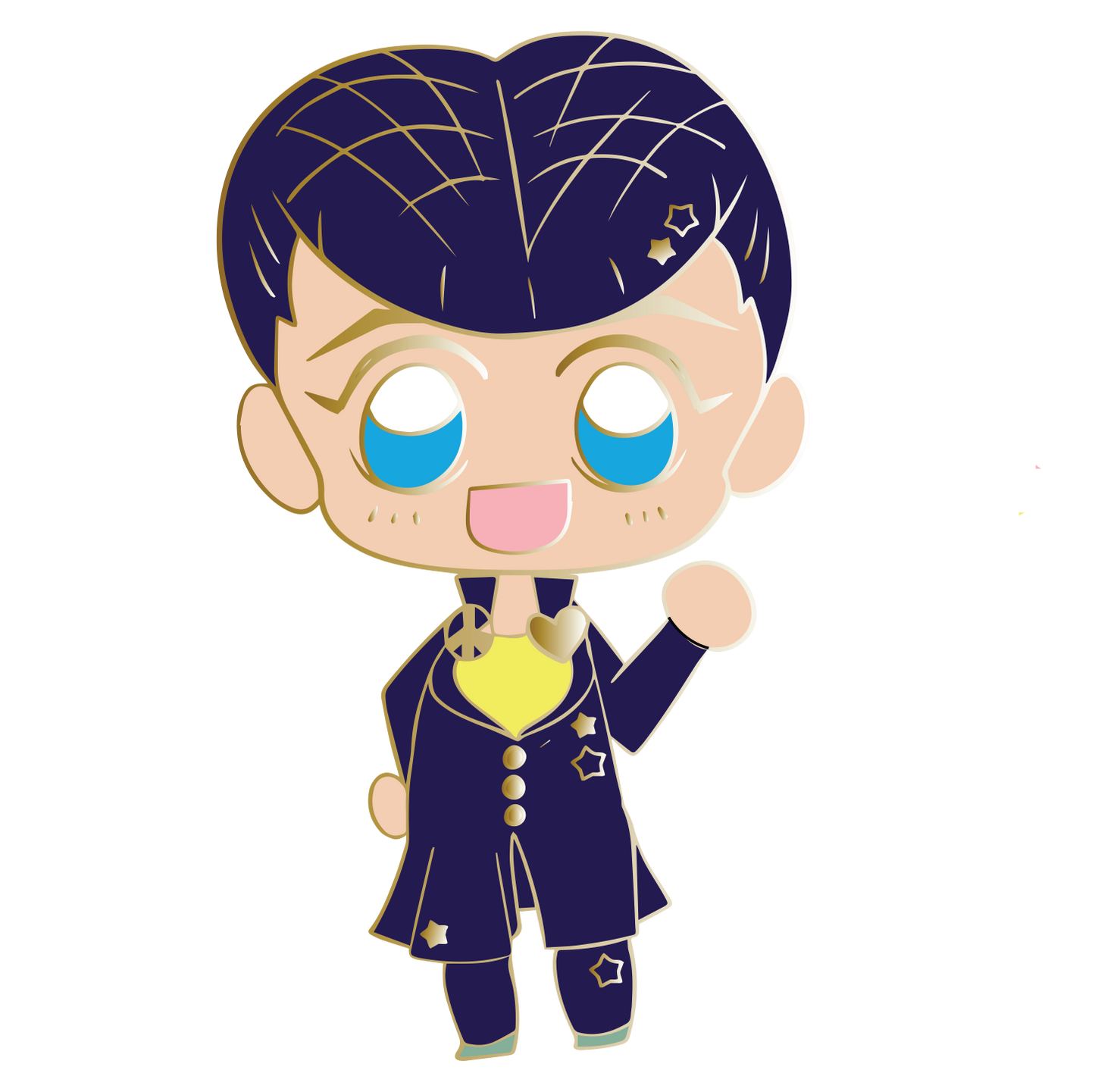 Josuke Enamel Pin