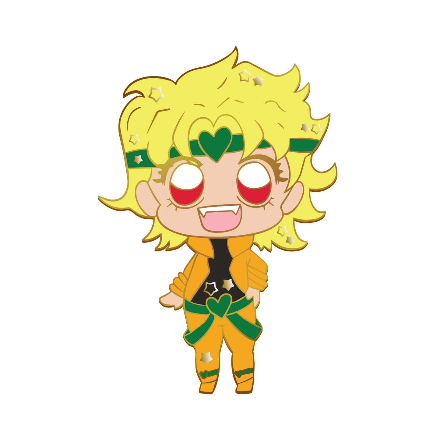 Dio Enamel Pin