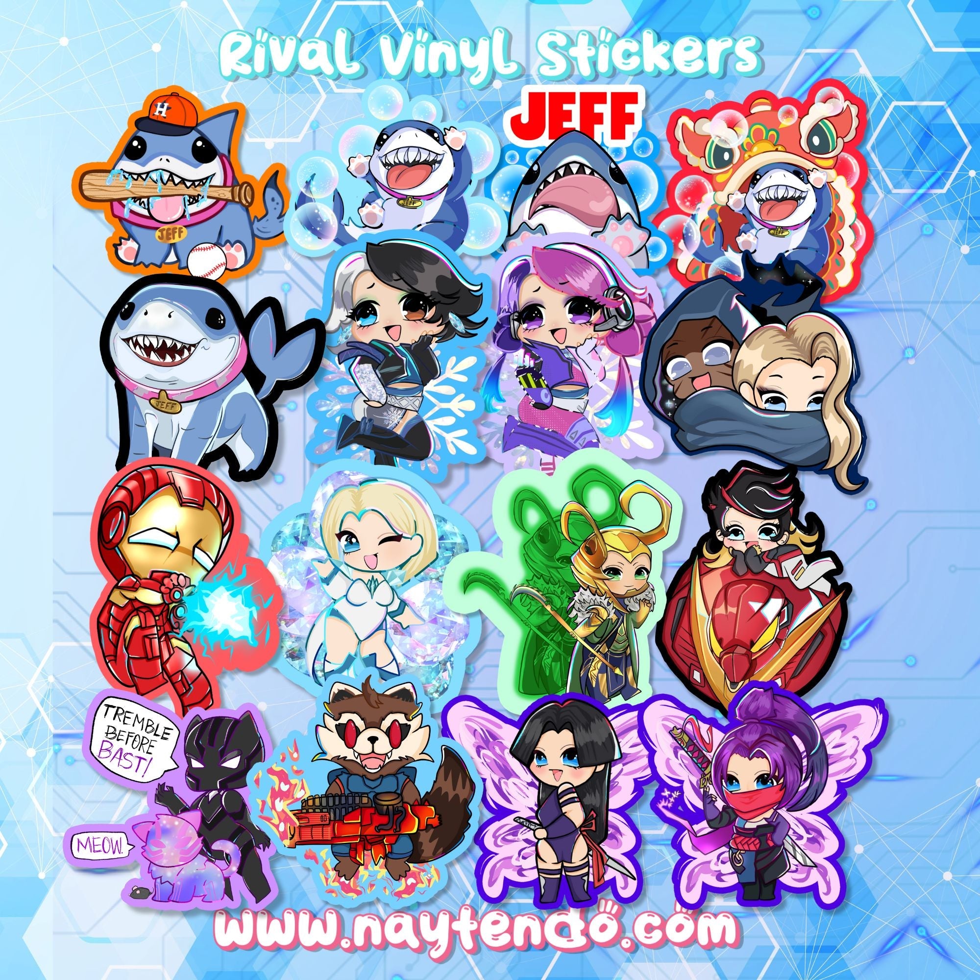 Aug Rivals Sticker Rivals – Naytendo