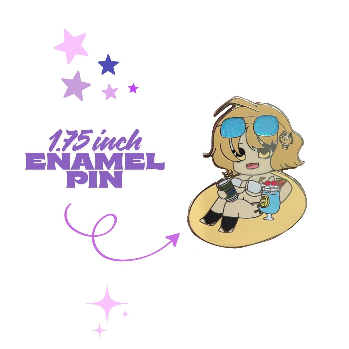 Summer Anis Enamel Pin