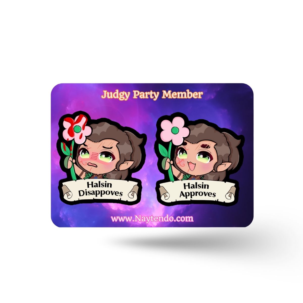 Halsin Mini Sticker Sheet | Baldur’s Gate 3