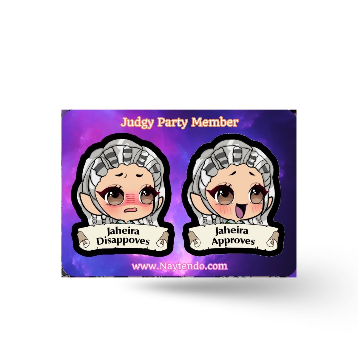 Jaheira Mini Sticker Sheet | Baldur’s Gate 3