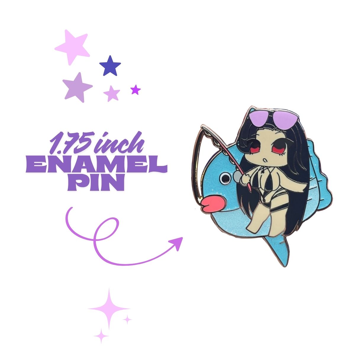 Summer Maiden Enamel Pin