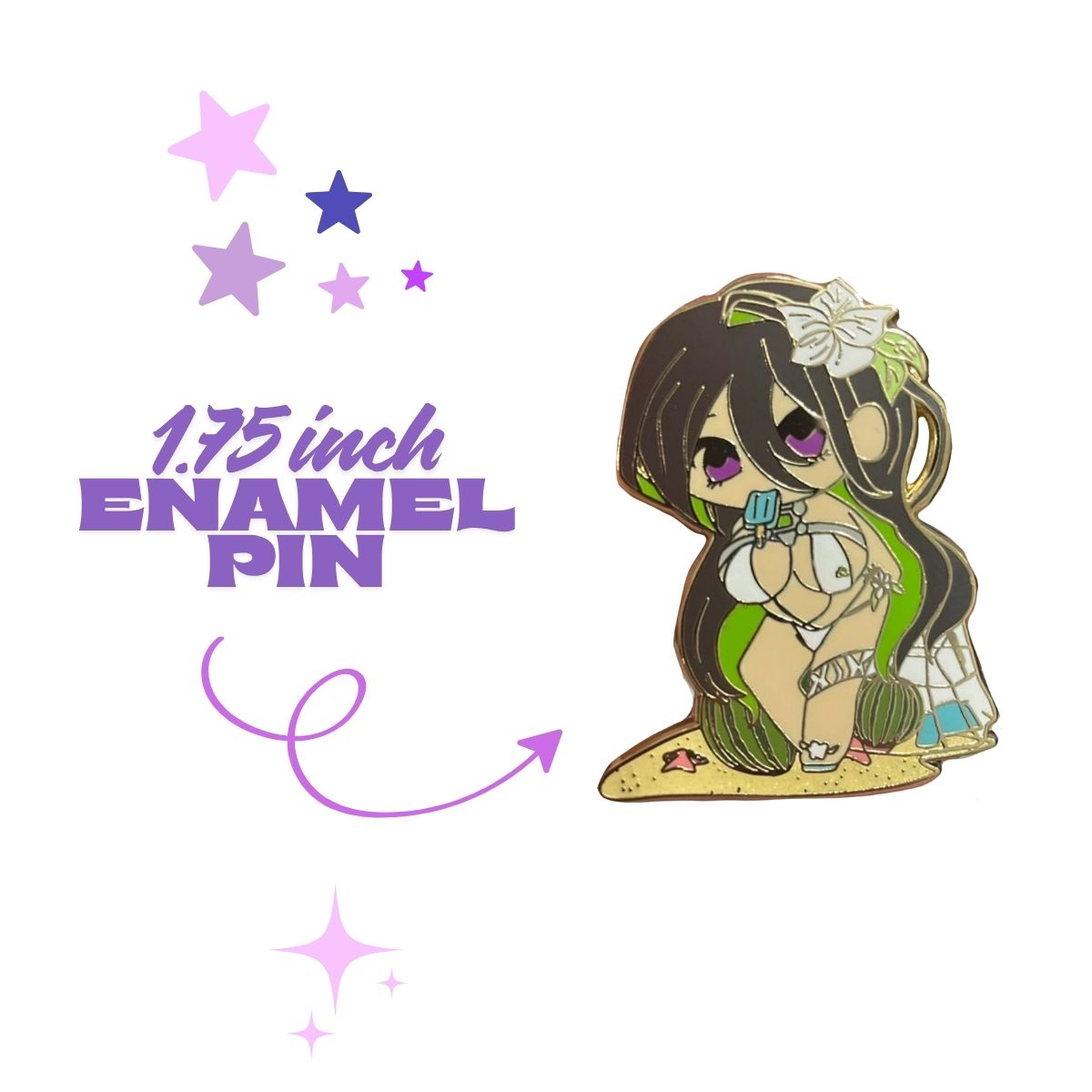 Summer Guilty Enamel Pin