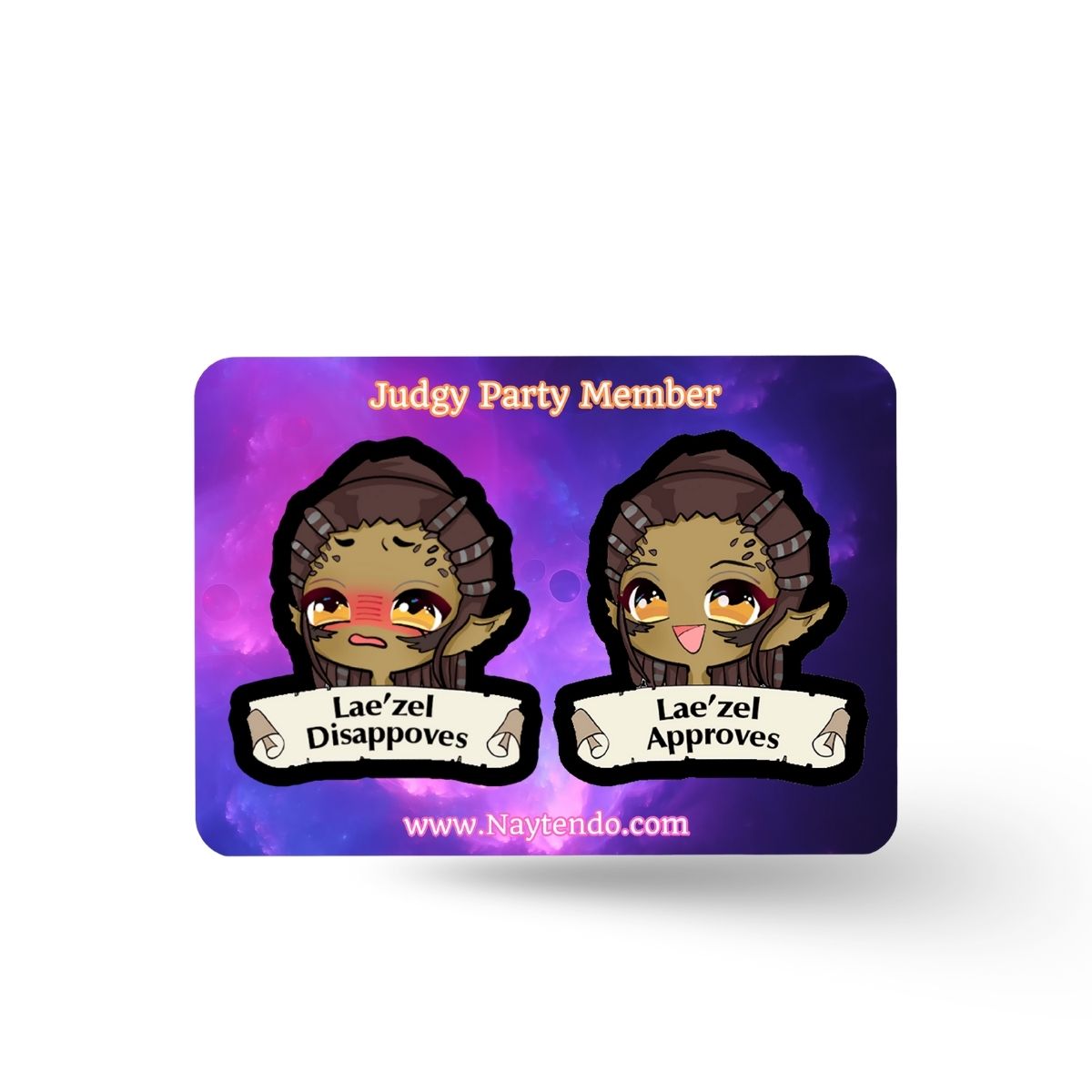 Lae’zel Mini Sticker Sheet | Baldur’s Gate 3