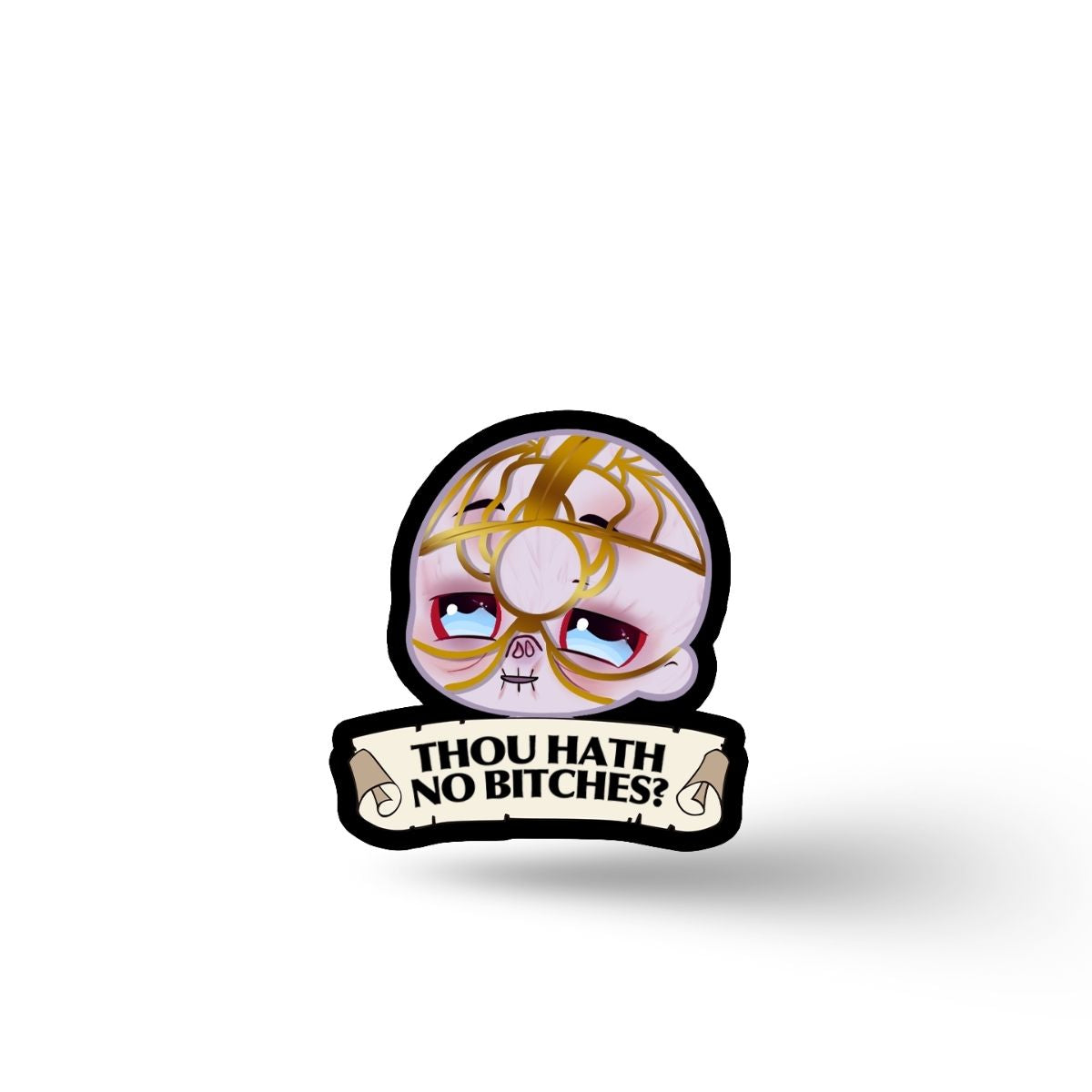 Withers 3 inch Sticker | Baldur’s Gate 3