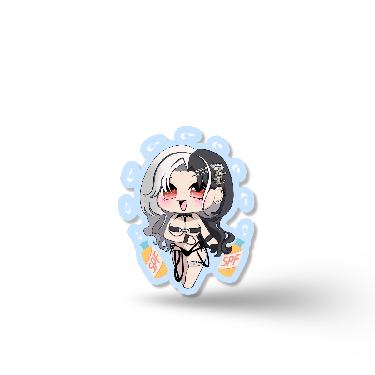 Summer Rosanna Vinyl Sticker