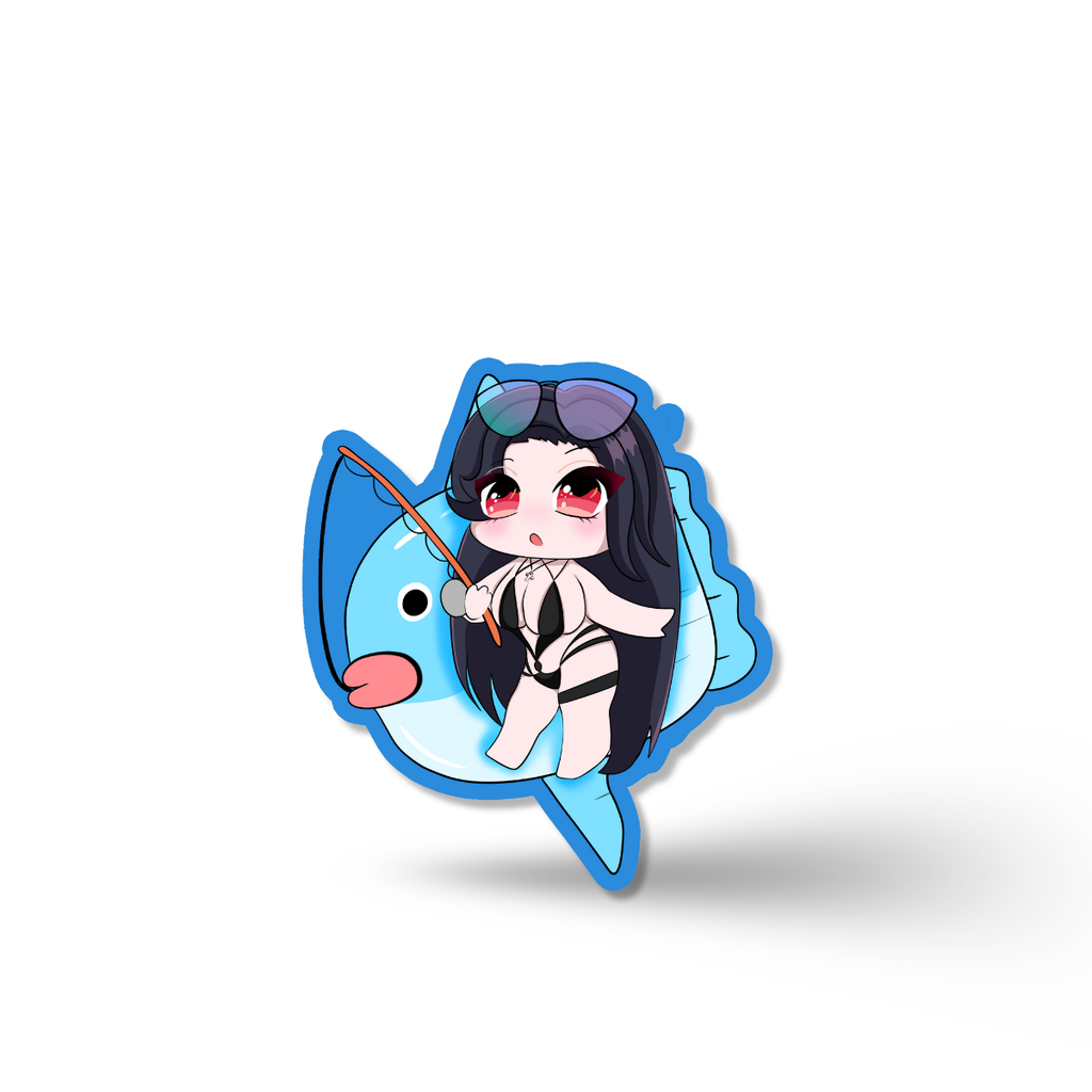 Summer Maiden Vinyl Sticker