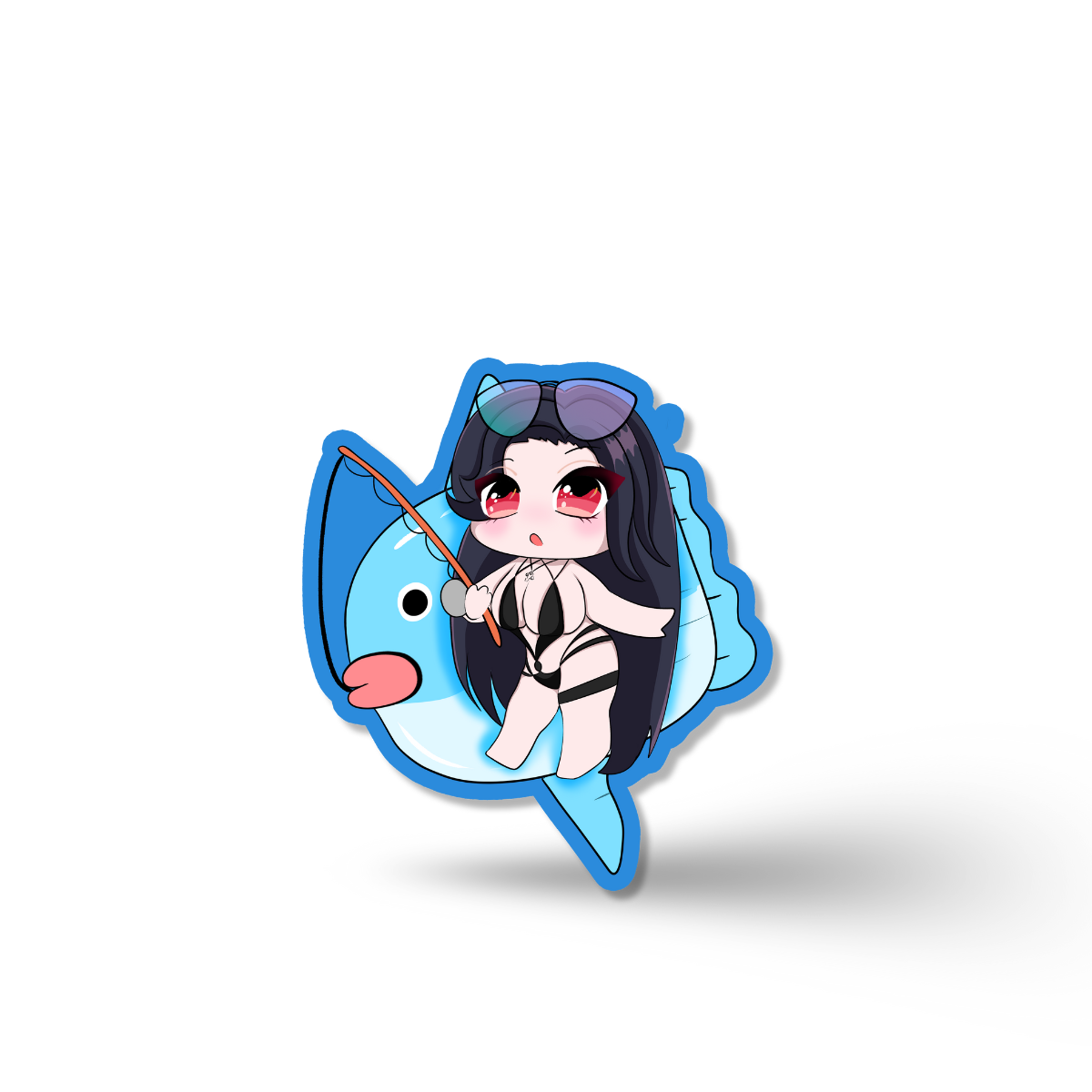 Summer Maiden Vinyl Sticker