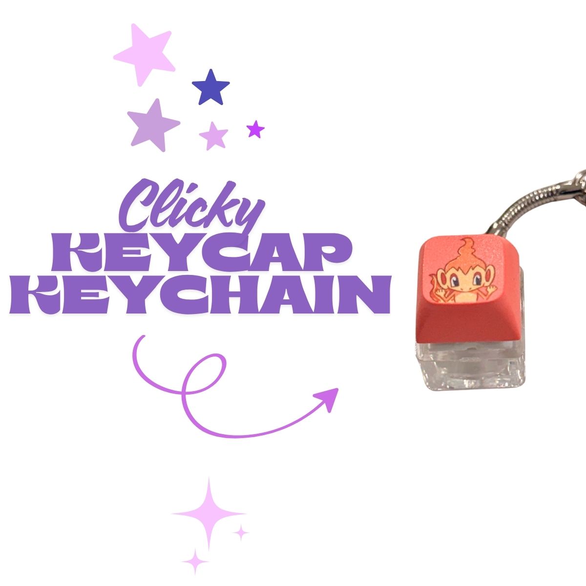 Chimichar Key Cap Fidget Keychain