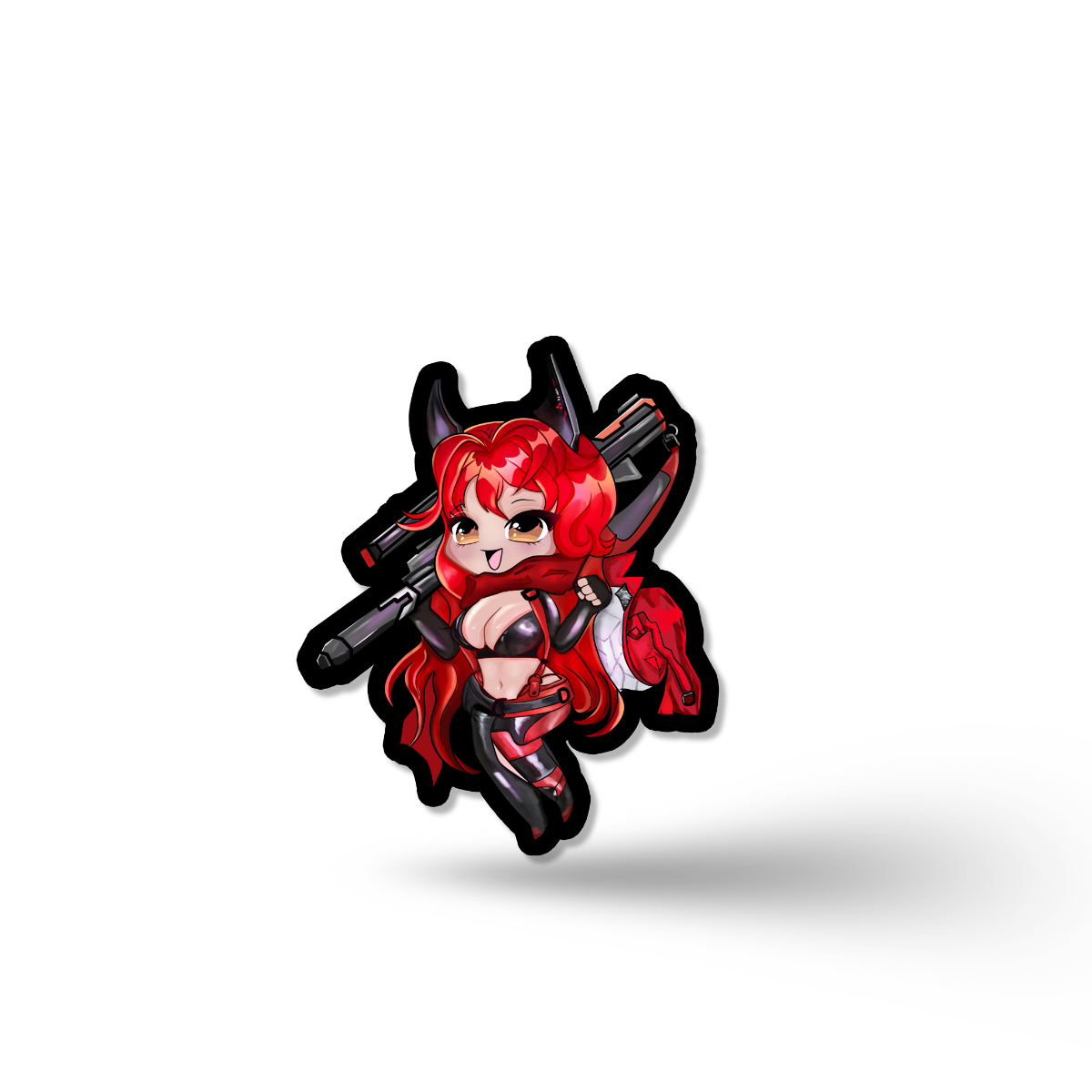 Red Hood Vinyl Sticker