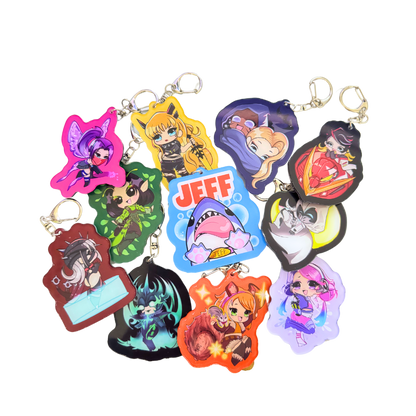 Jeff Movie Poster Charm | Marvel Rivals