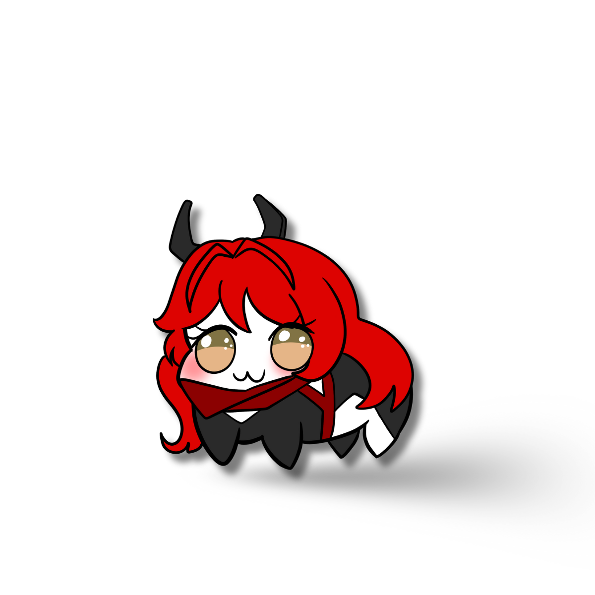 Red Hood Doro Vinyl Sticker