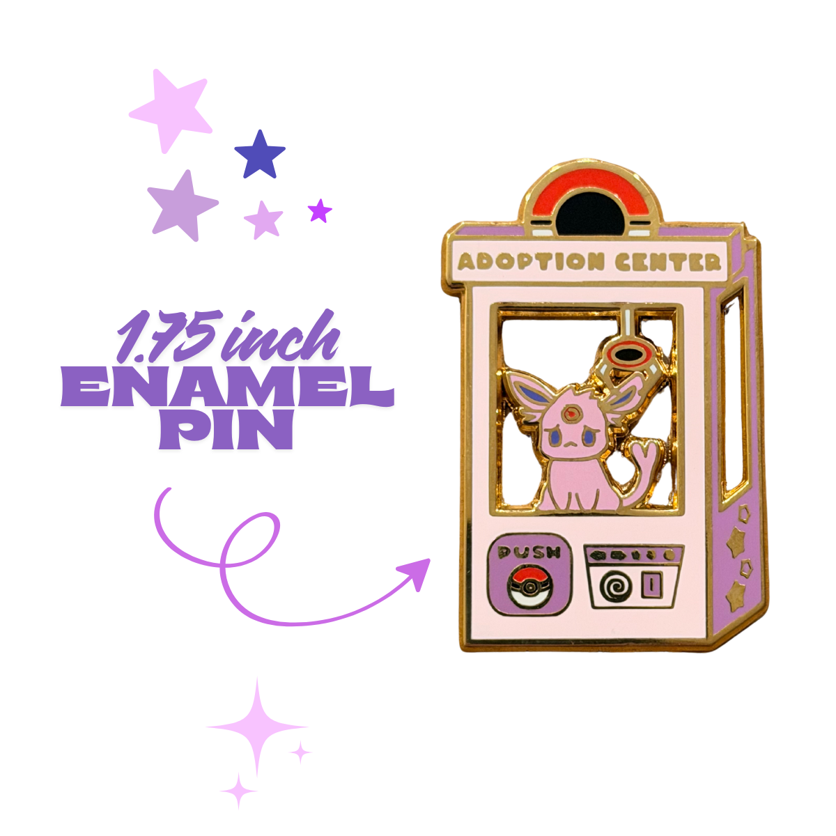 Adopt Espeon Enamel Pin