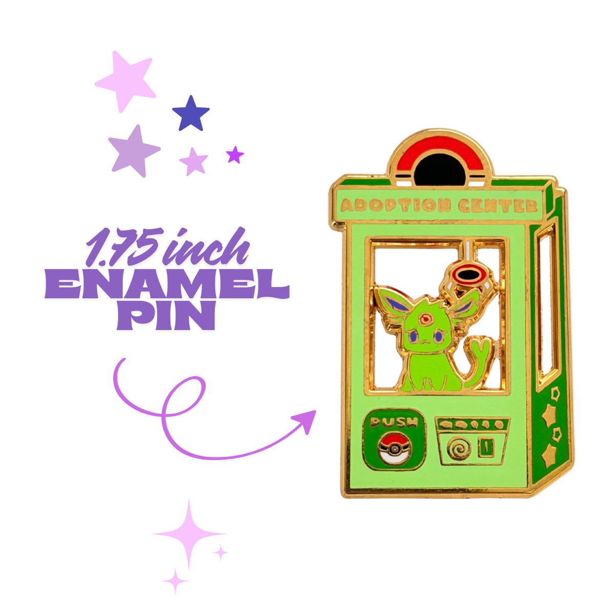 Adopt Shiny Espeon Enamel Pin
