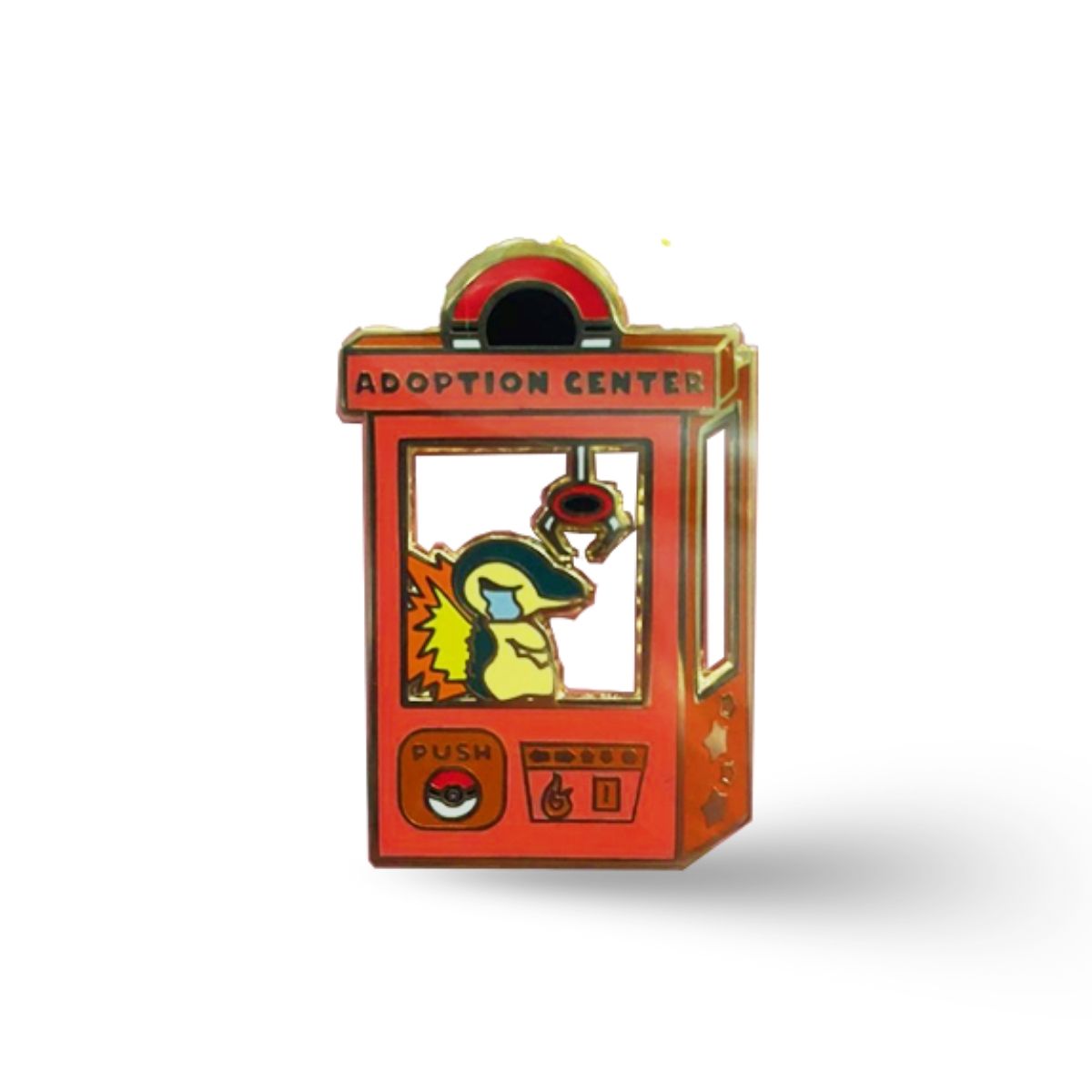 Adopt Cyndaquil Enamel Pin