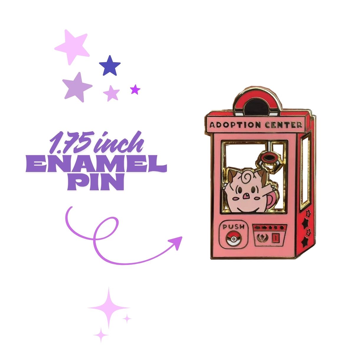Adopt Clefairy Enamel Pin