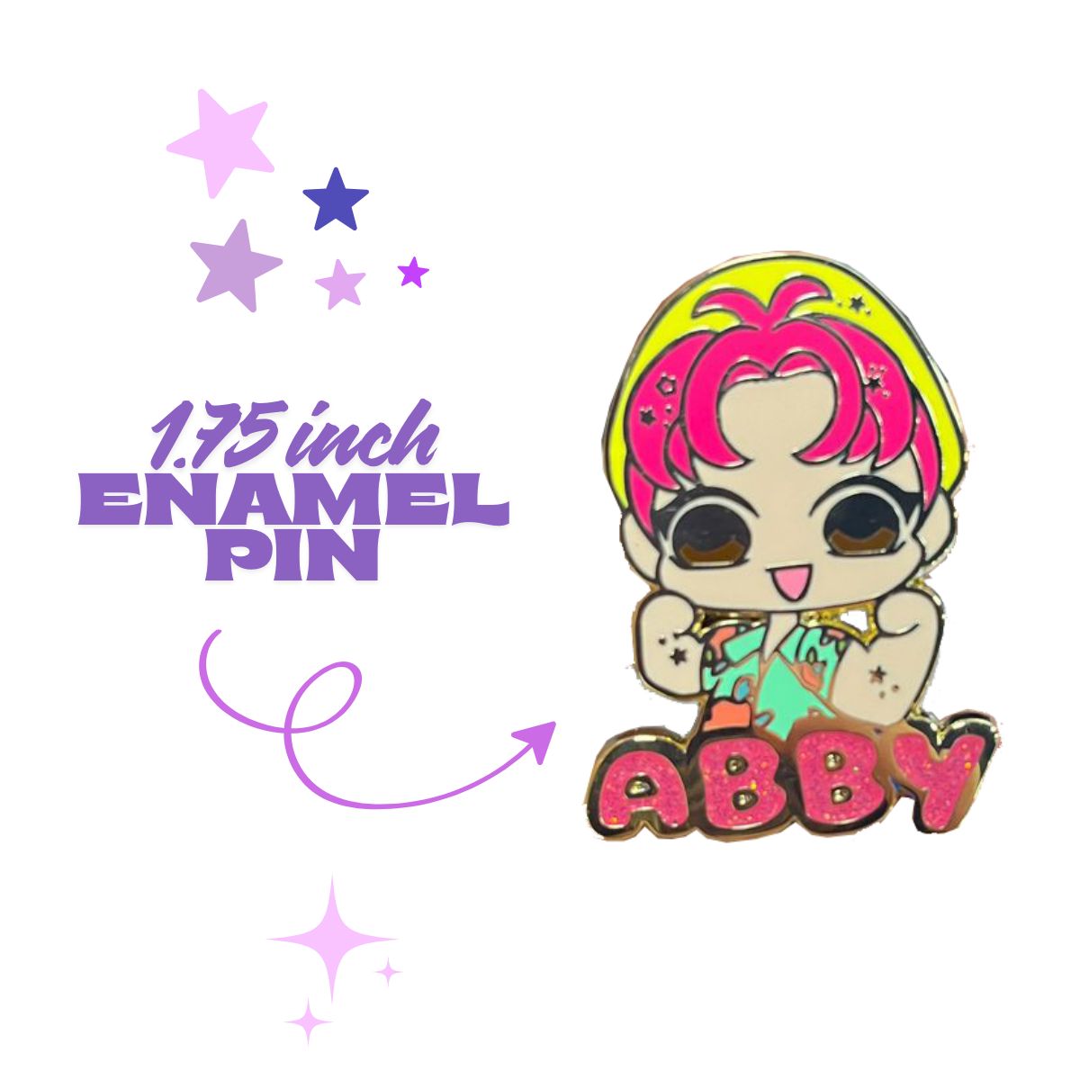 Abby Enamel Pin
