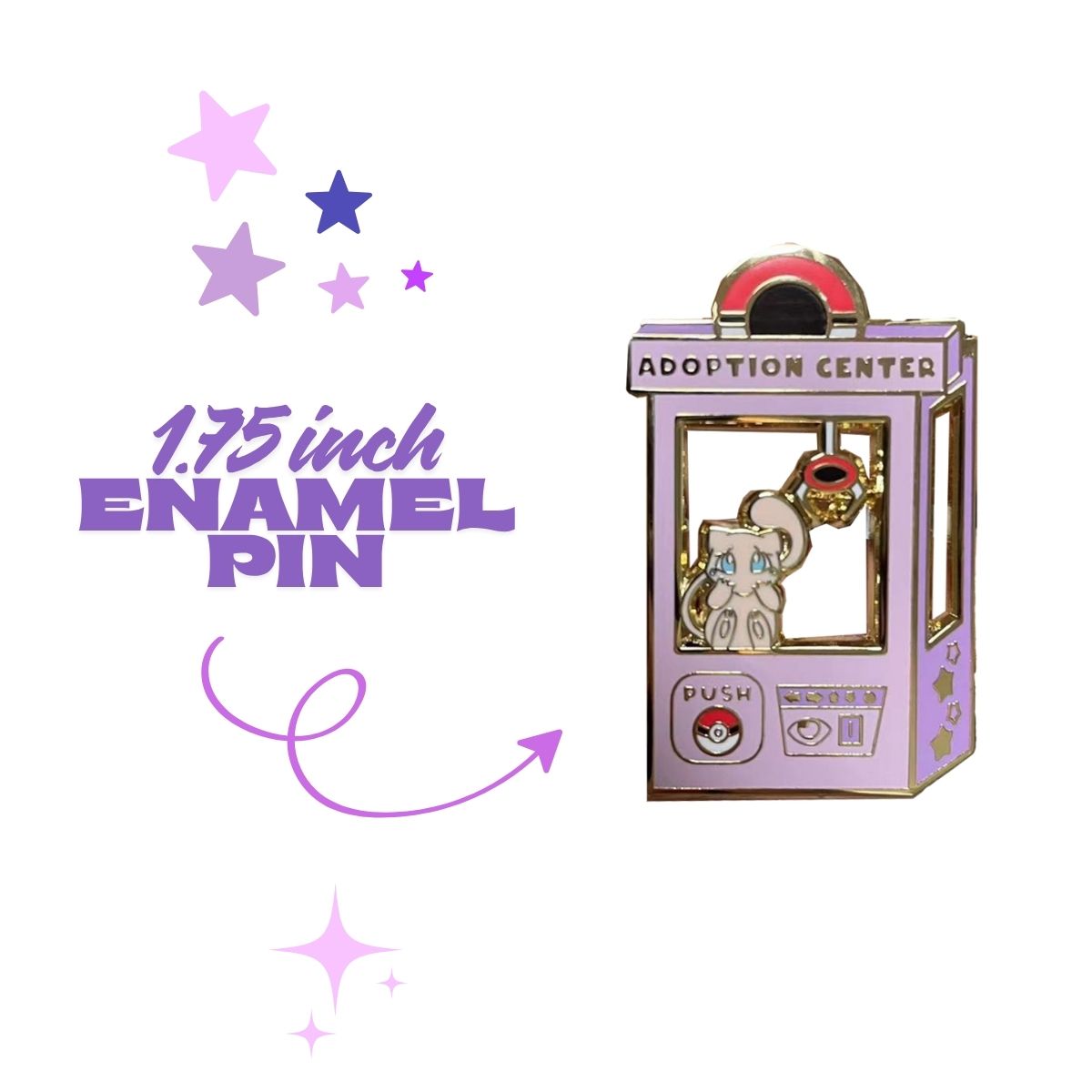 Adopt Mew Enamel Pin
