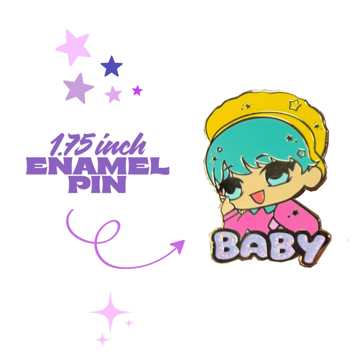 Baby Enamel Pin
