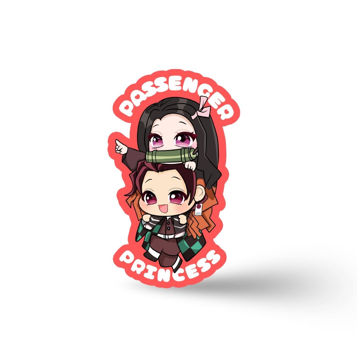 Passenger Princess 3.4 inch Sticker