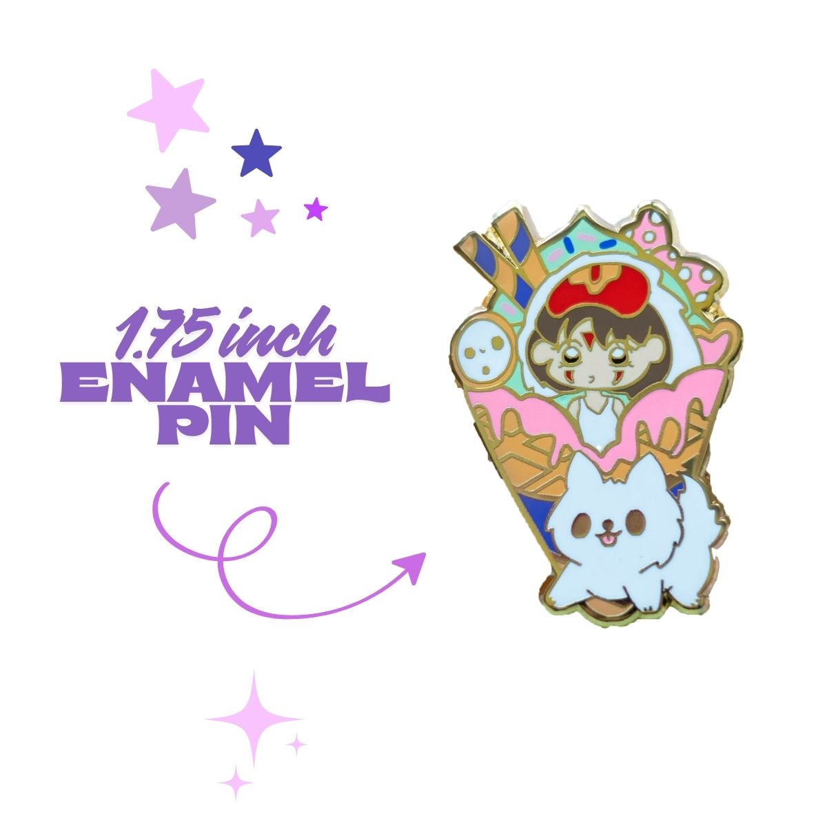 Forest Princess Enamel Pin