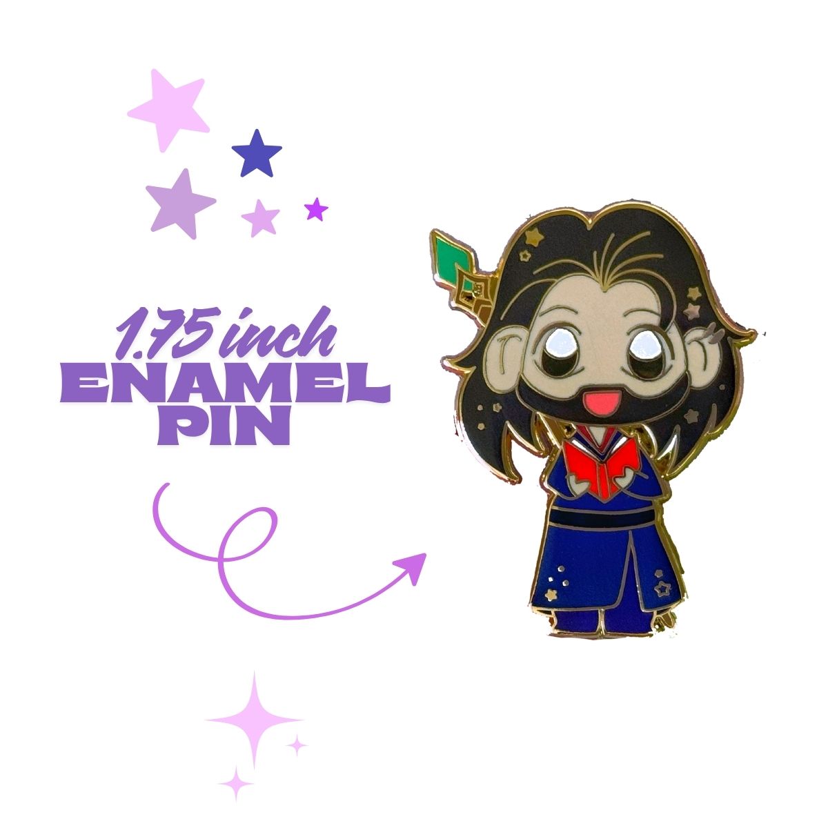 Gale Enamel Pin