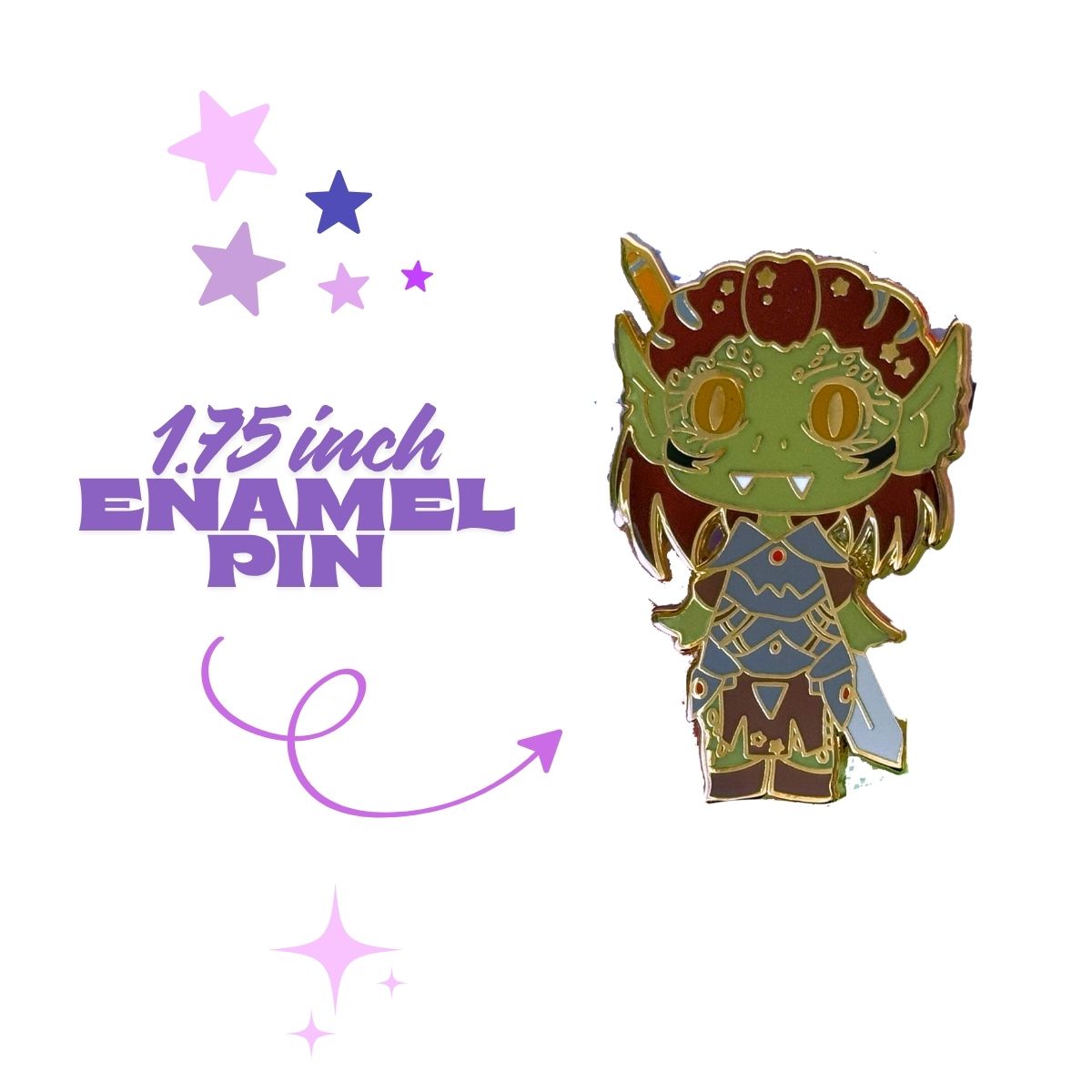 Lae'zel Enamel Pin